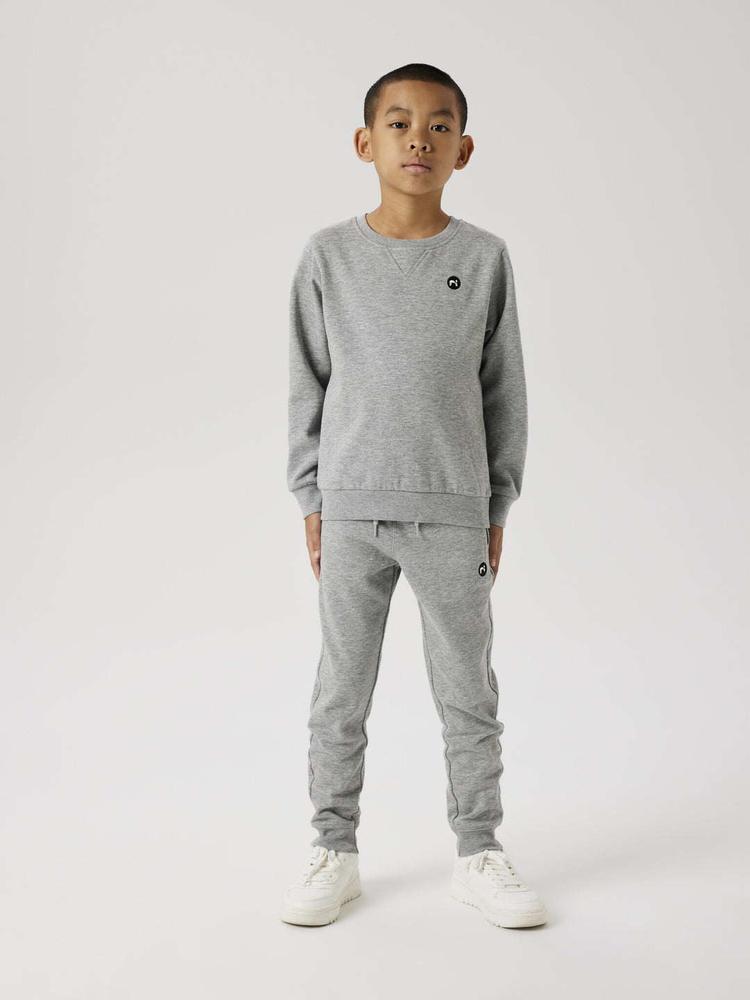 Kids broek VIMO Grey Melange Regular Fit