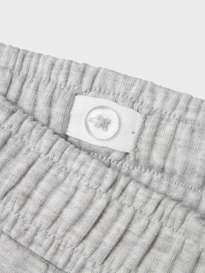 Kinderhose MILLE Hellgrau Melange Gerade Passform