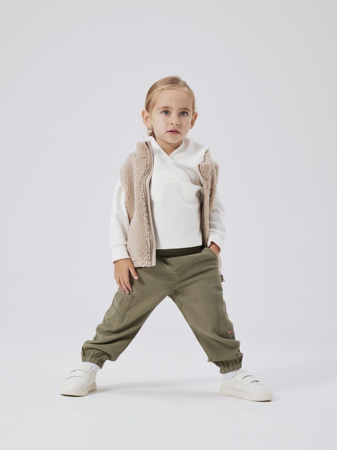 Mini broek BELLA Deep Lichen Green Round Fit