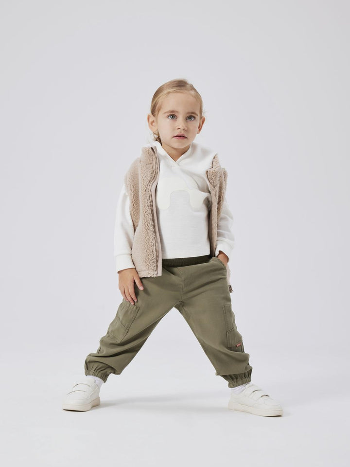 Mini broek BELLA Deep Lichen Green Round Fit