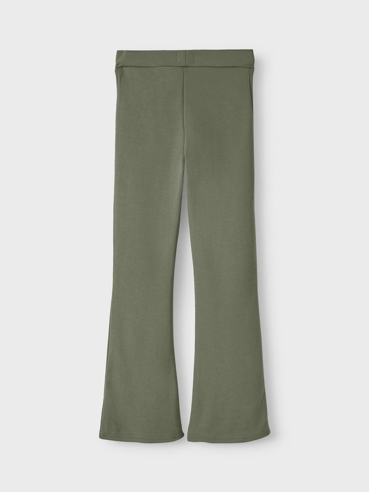 Kids broek FRIKKALI Deep Lichen Green Bootcut Fit