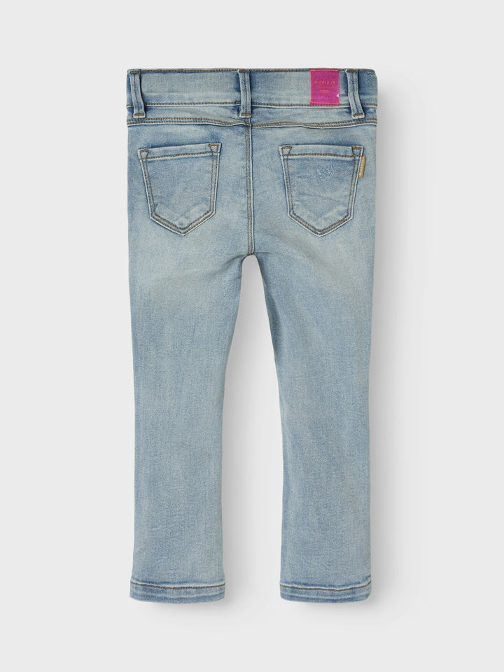 Mini Jeans POLLY Hellblauer Denim Skinny Fit