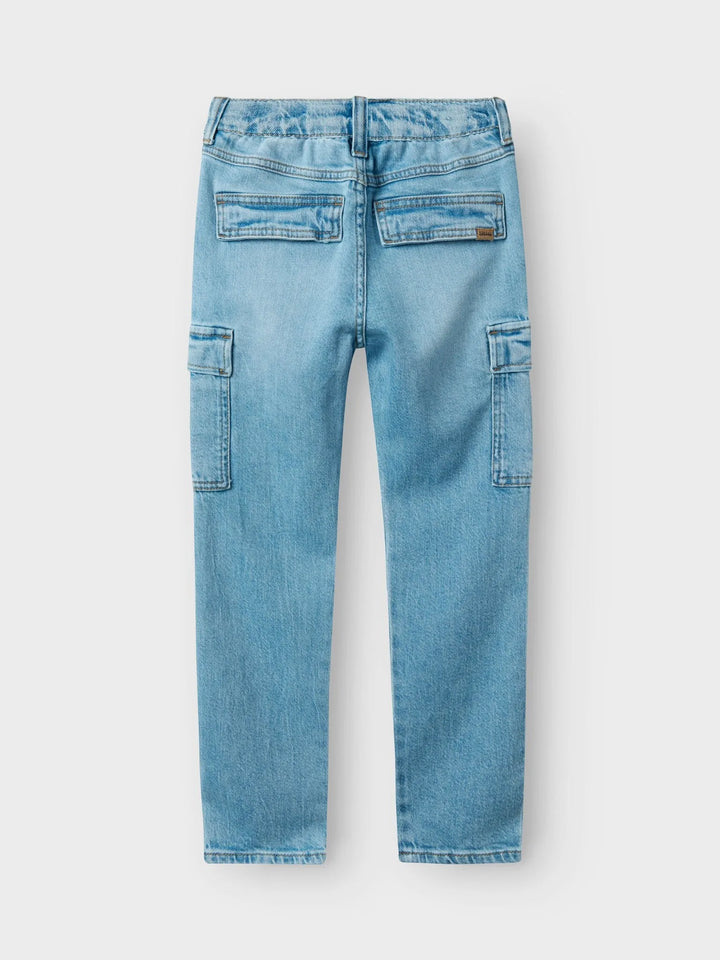 Kids spijkerbroek SILAS Light Blue Denim Tapered Fit