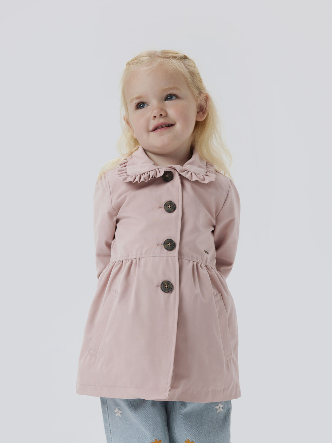 Mini jas MADELIN TRENCH Pale Mauve