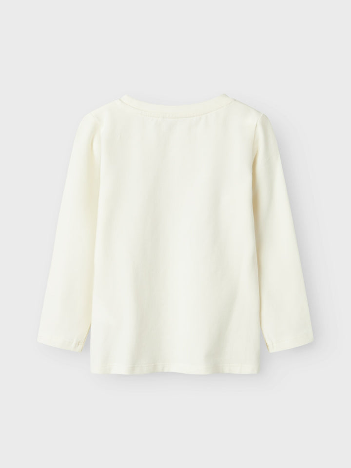 Mini Langarmshirt THEODORA Cloud Dancer Standard Fit