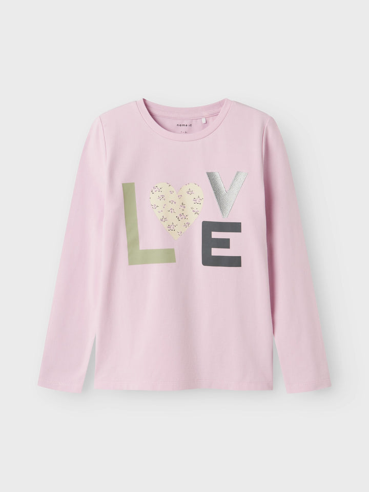 Mini Langarmshirt THEODORA Winsome Orchid Standard Fit