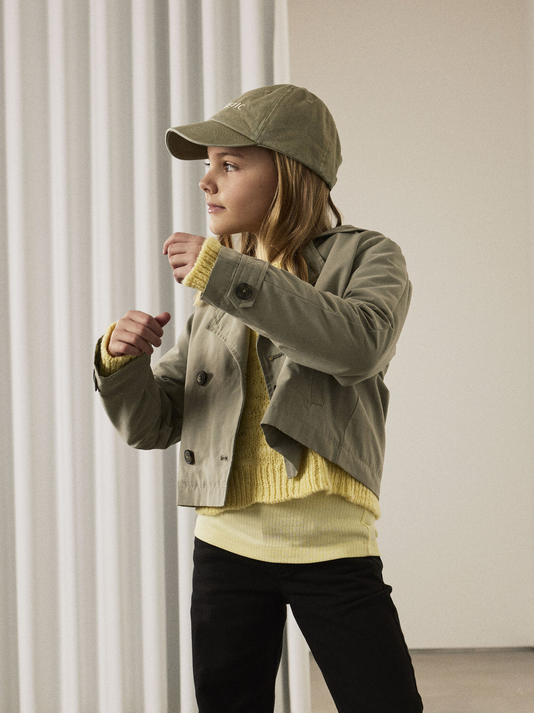 Kids jas MADELIN TRENCH Shadow