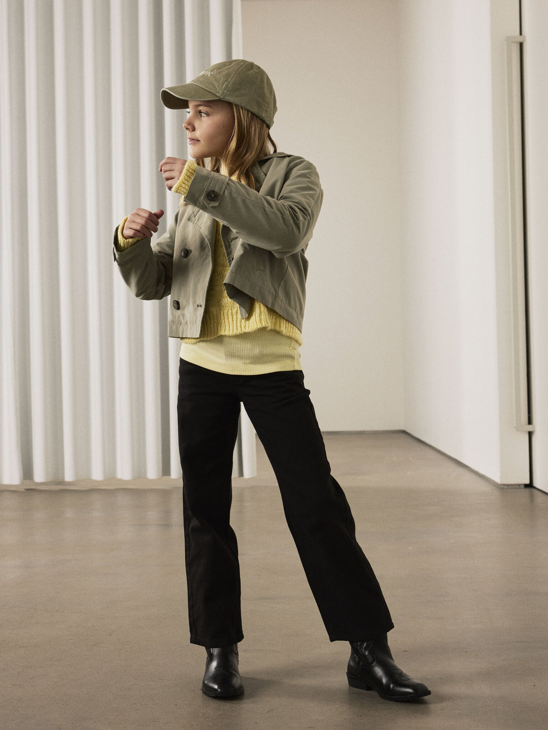 Kids jas MADELIN TRENCH Shadow