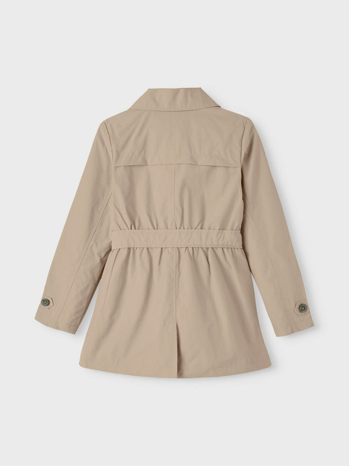 Kids jas MADELIN TRENCH Savannah Tan