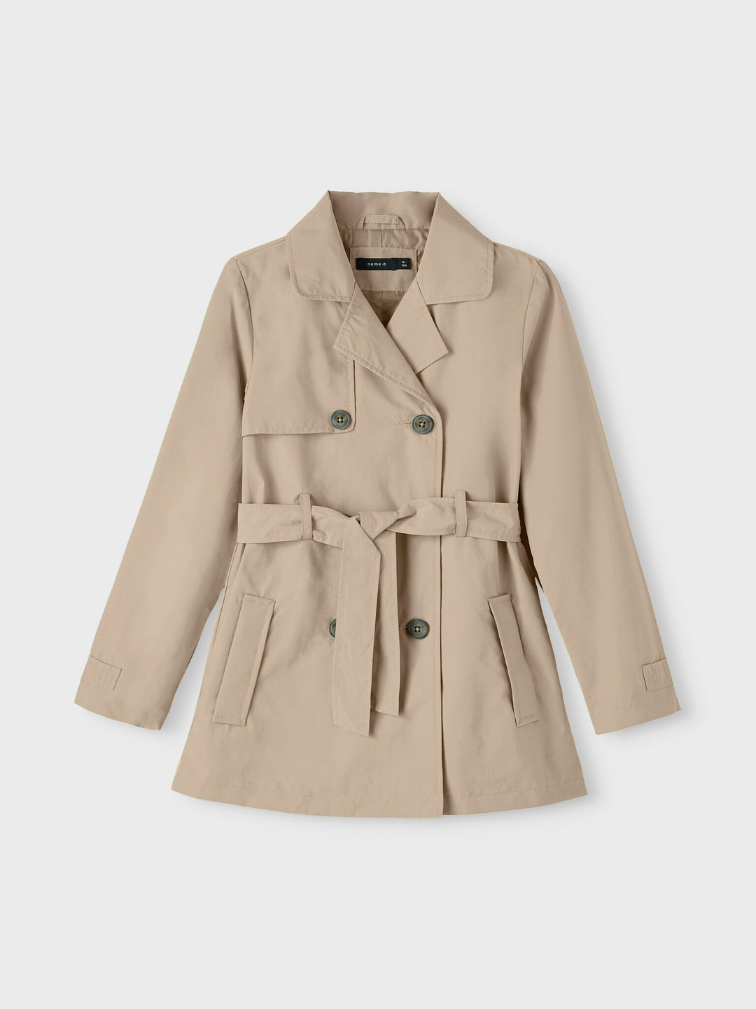 Kids jas MADELIN TRENCH Savannah Tan