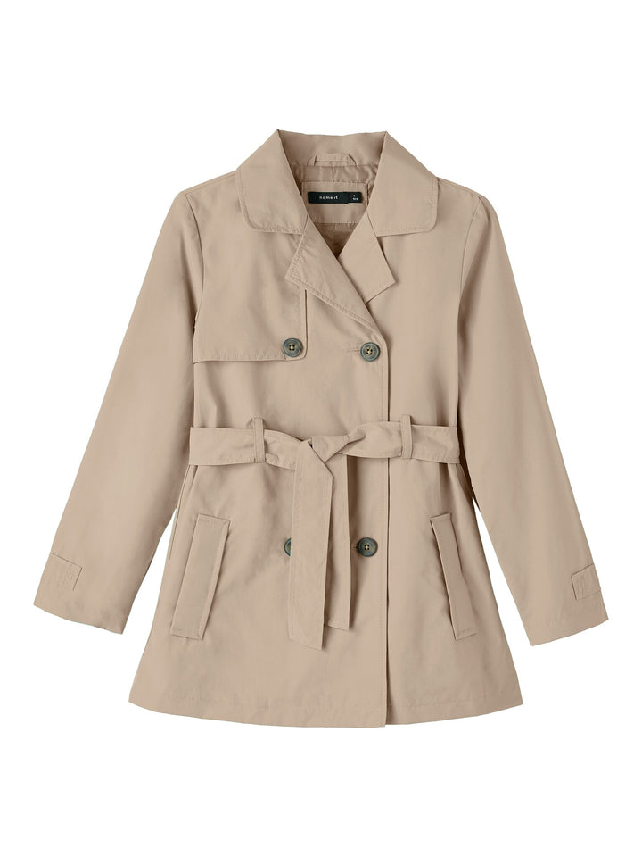 Kids jas MADELIN TRENCH Savannah Tan
