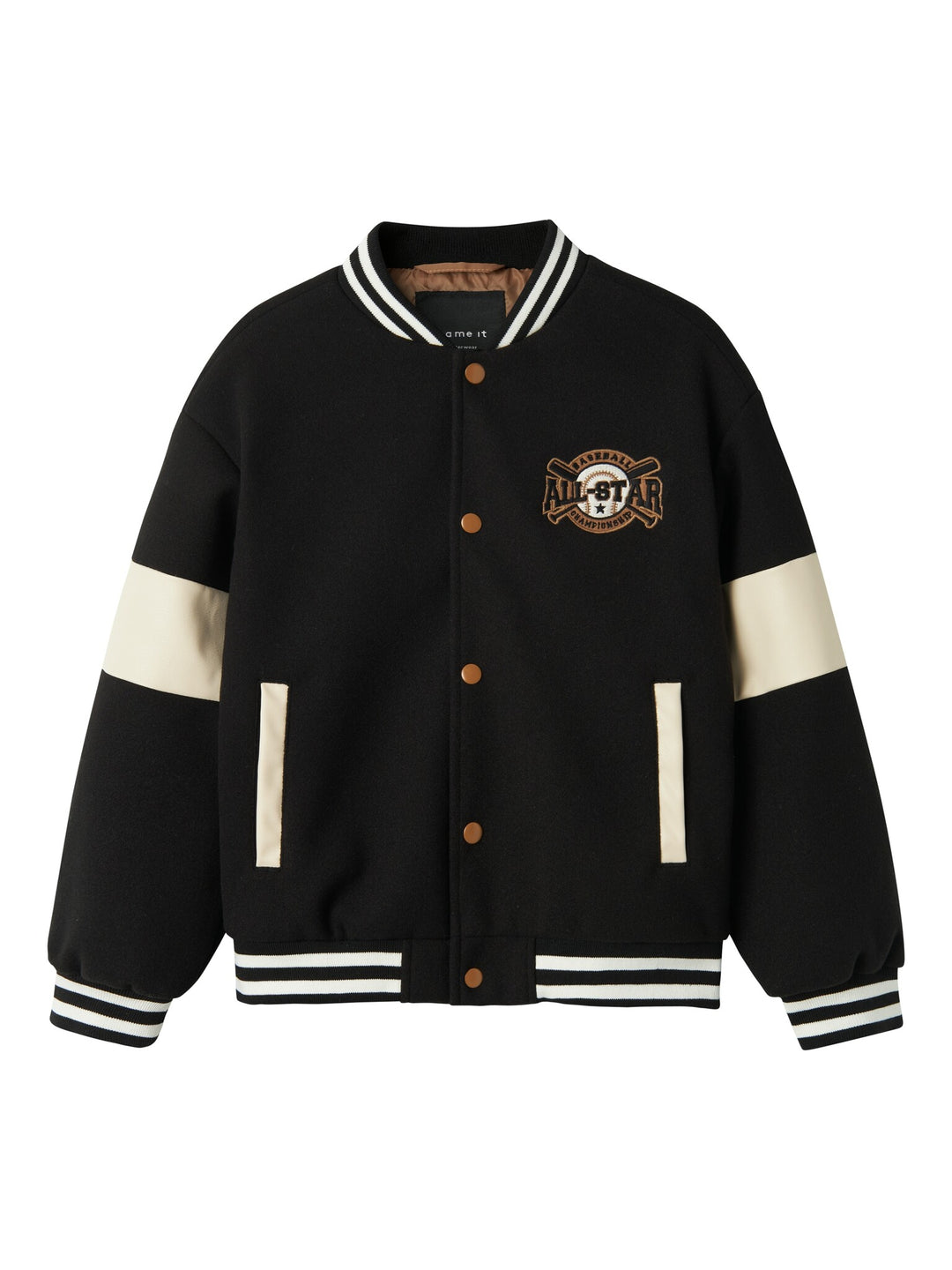 Kids jas MIKADO VARSITY Black