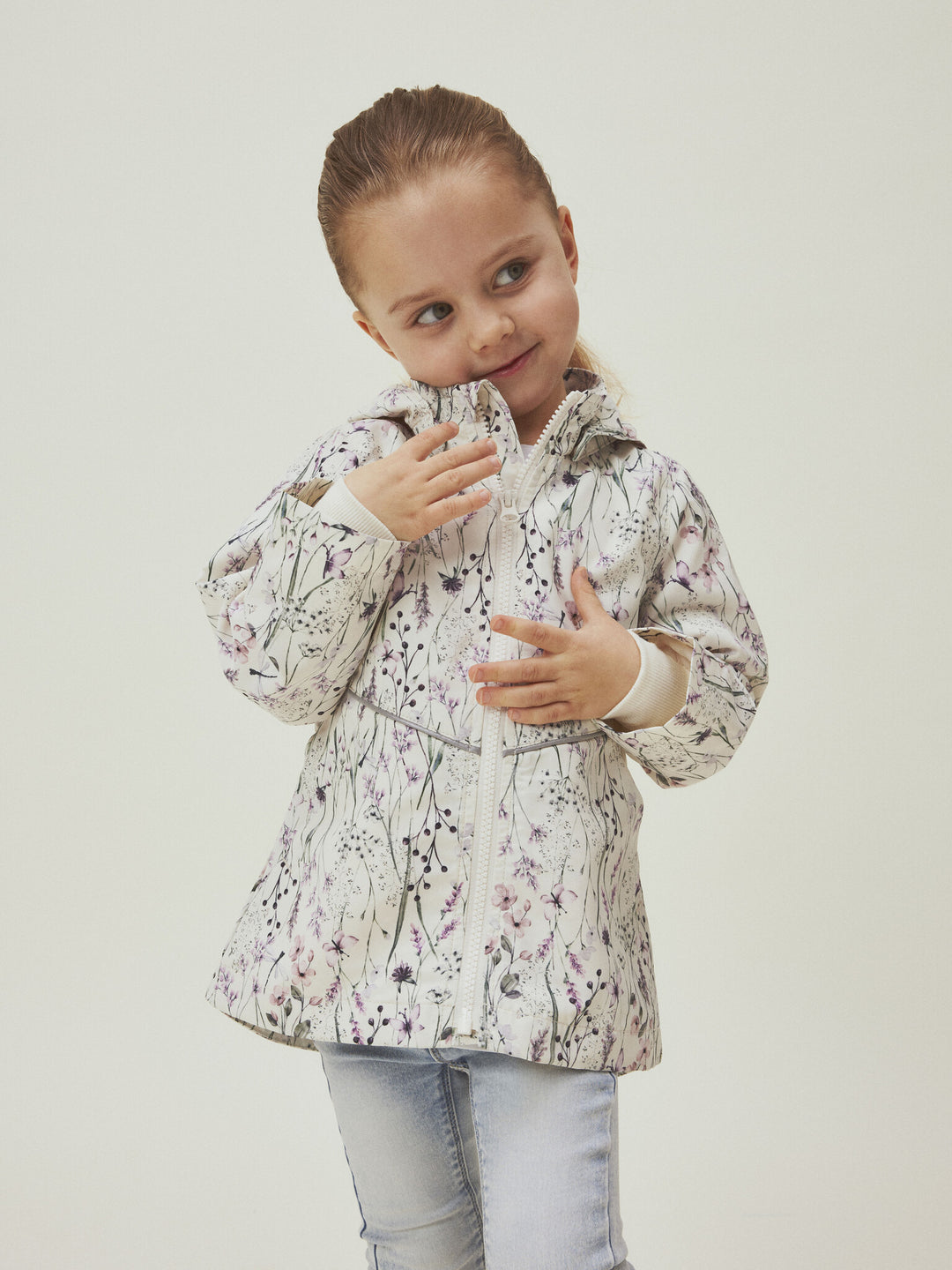 Mini jas MAXI Whisper White LONG FLOWER