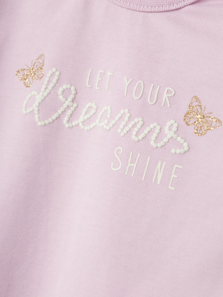 Baby Langarmshirt BABIA Winsome Orchid Regular Fit