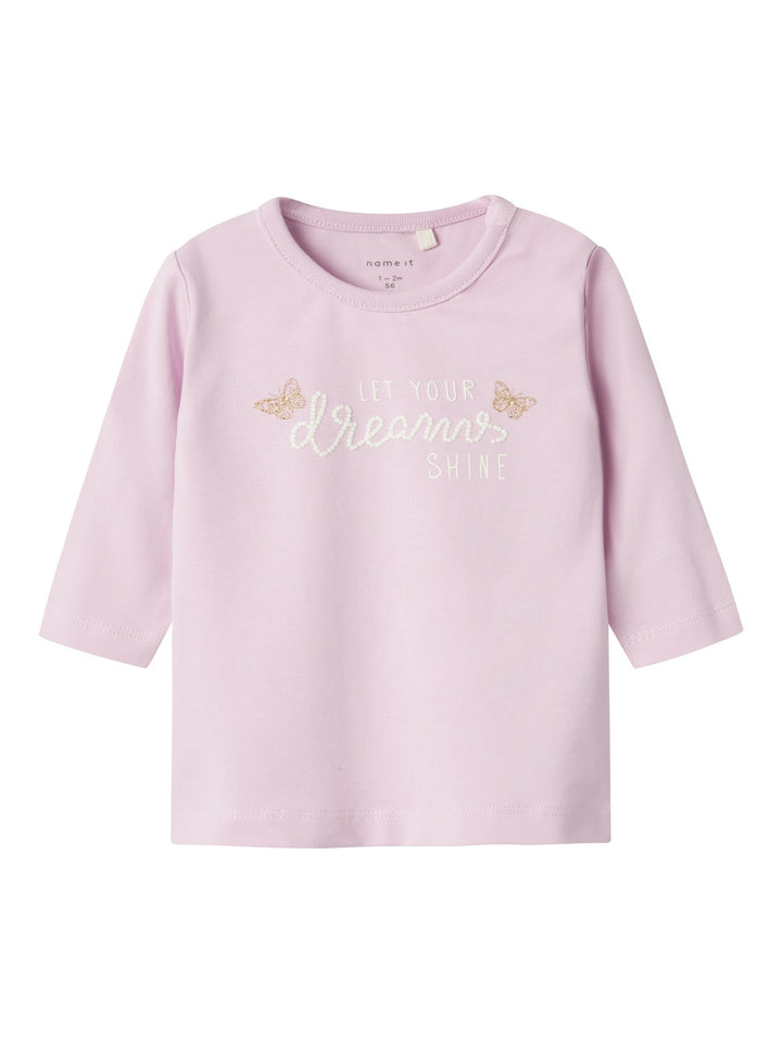 Baby Langarmshirt BABIA Winsome Orchid Regular Fit