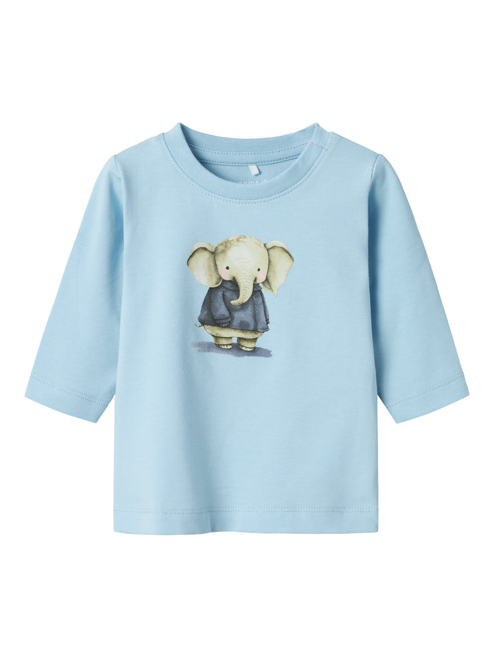 Baby Langarmshirt BULAN Cerulean Regular Fit