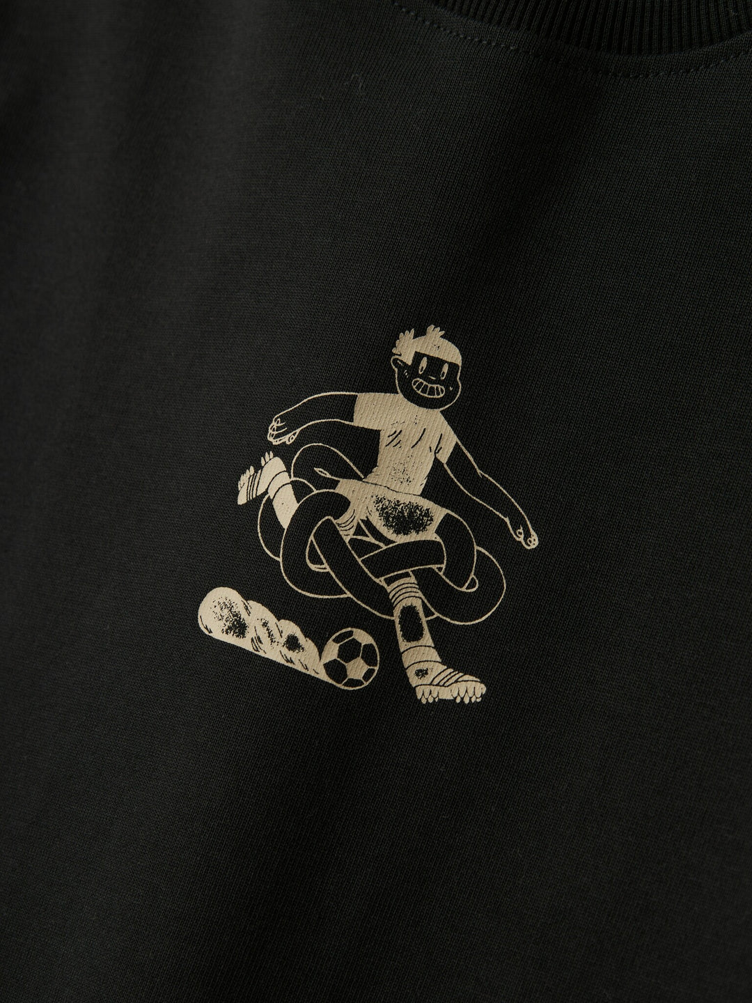 Kids T - shirt BINICO Black Regular Fit