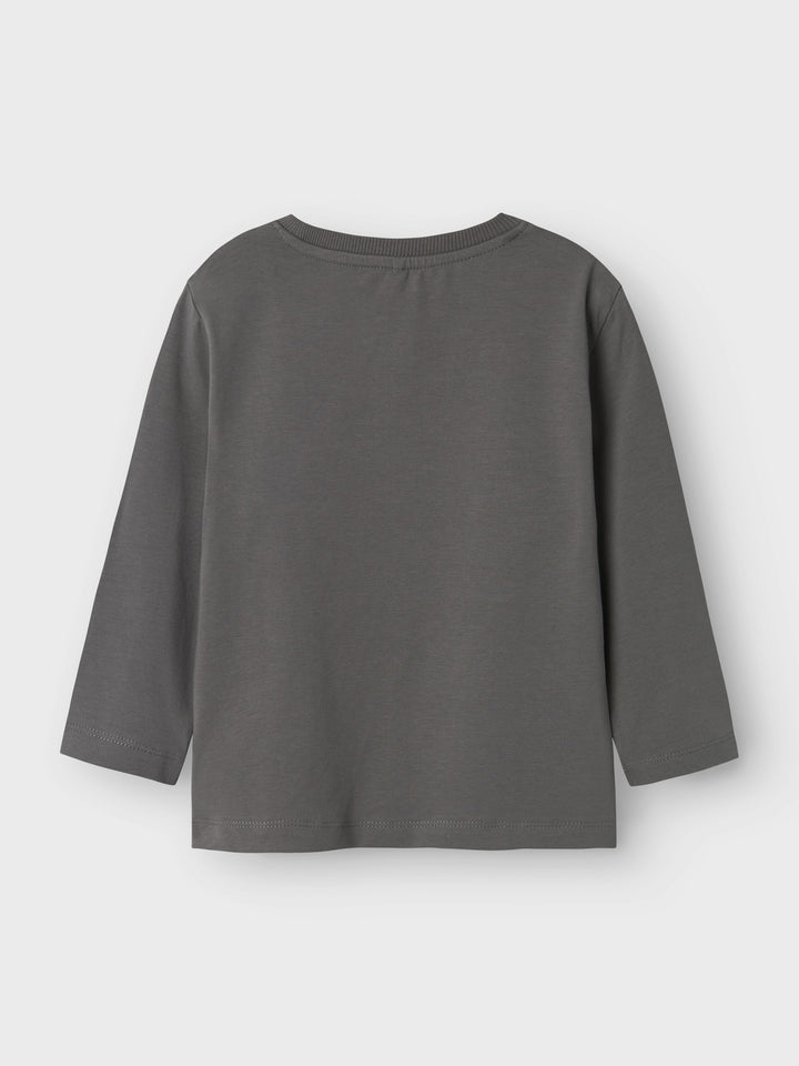 Mini Langarmshirt TRAS Lava Smoke Regular Fit