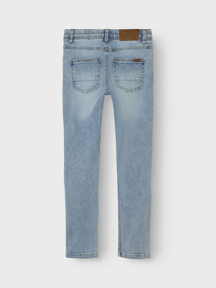 Kids spijkerbroek THEO Light Blue Denim Xslim Fit