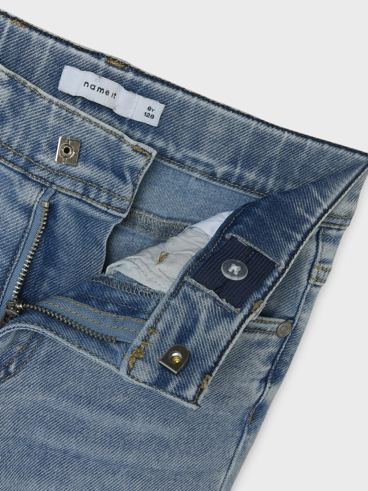 Kids spijkerbroek THEO Light Blue Denim Xslim Fit