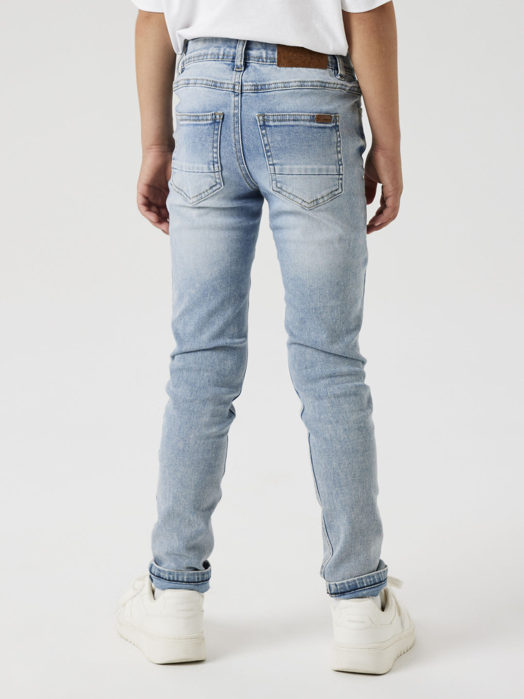 Kids spijkerbroek THEO Light Blue Denim Xslim Fit