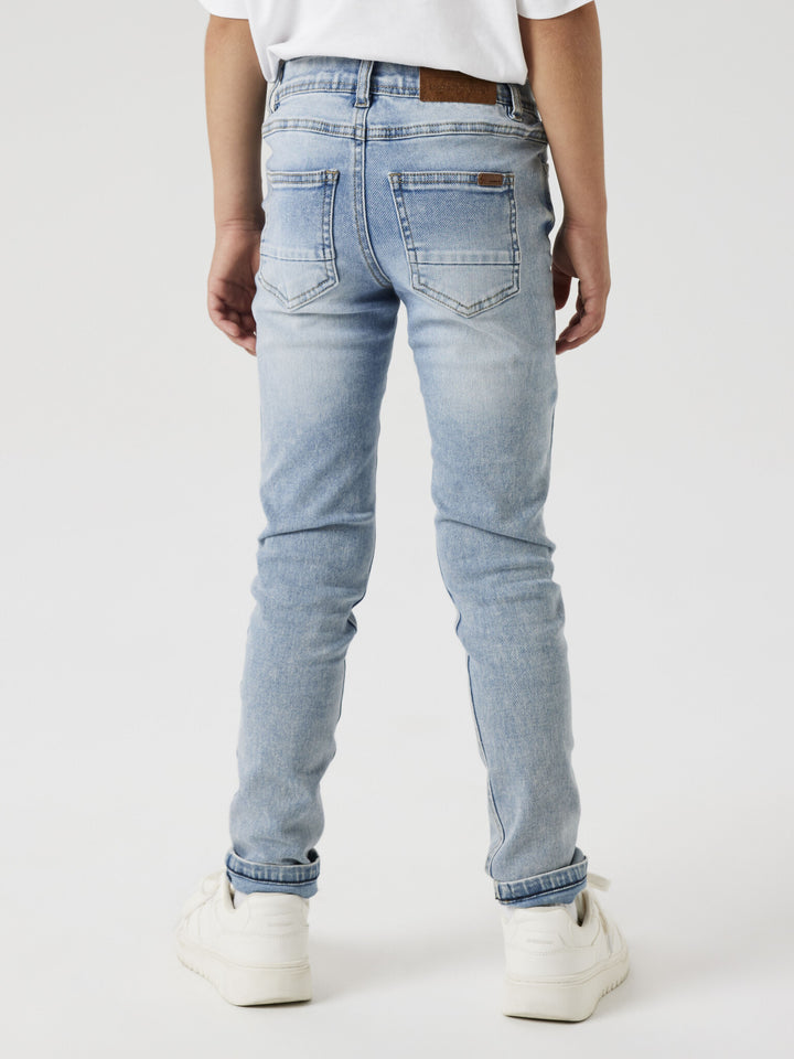 Kids spijkerbroek THEO Light Blue Denim Xslim Fit
