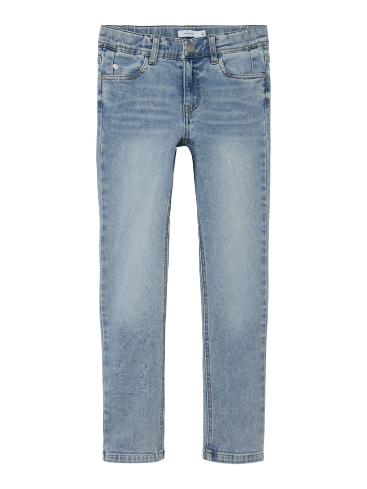 Kids spijkerbroek THEO Light Blue Denim Xslim Fit