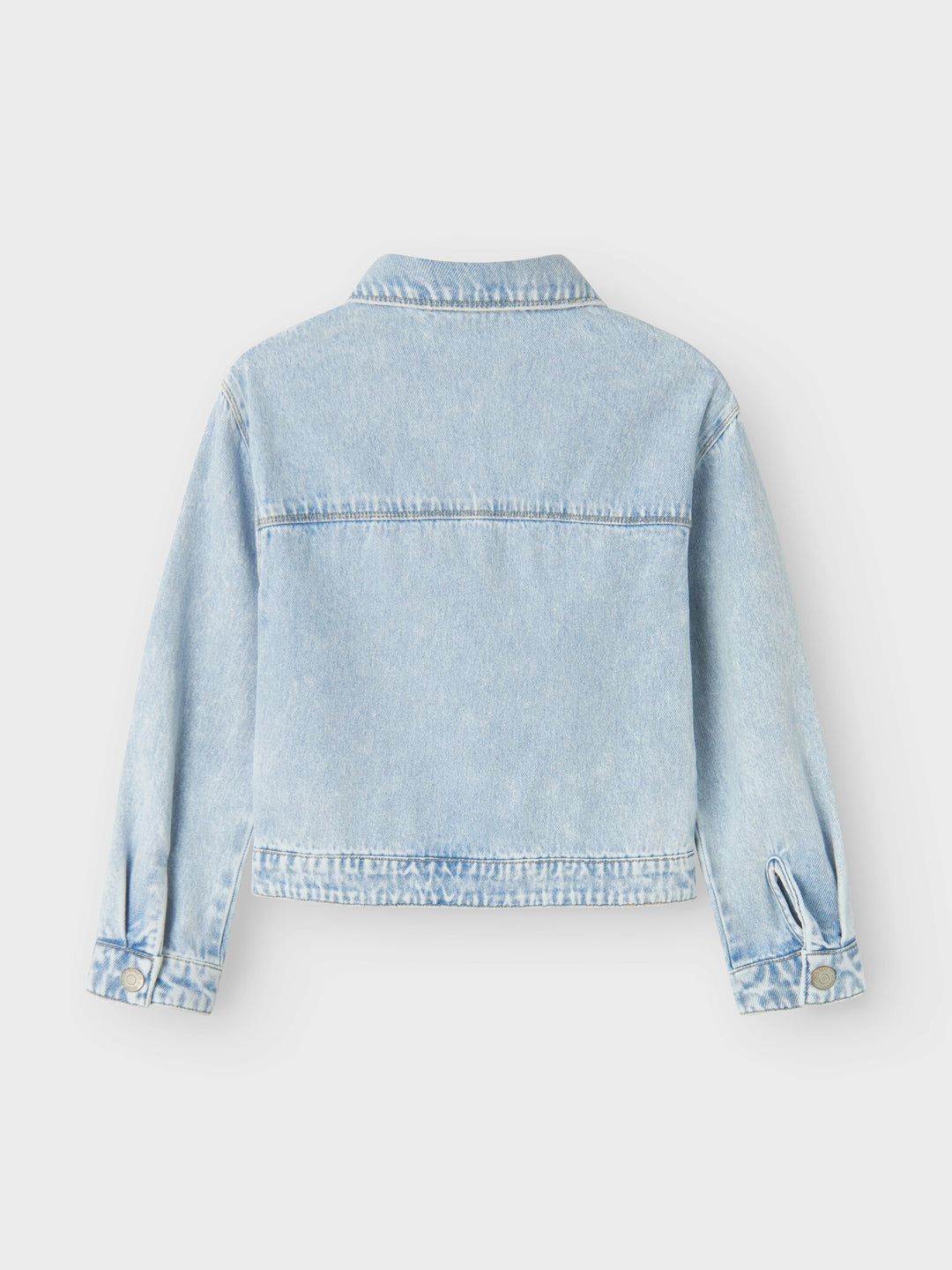 Kids spijkerjas MILA Light Blue Bleached Denim