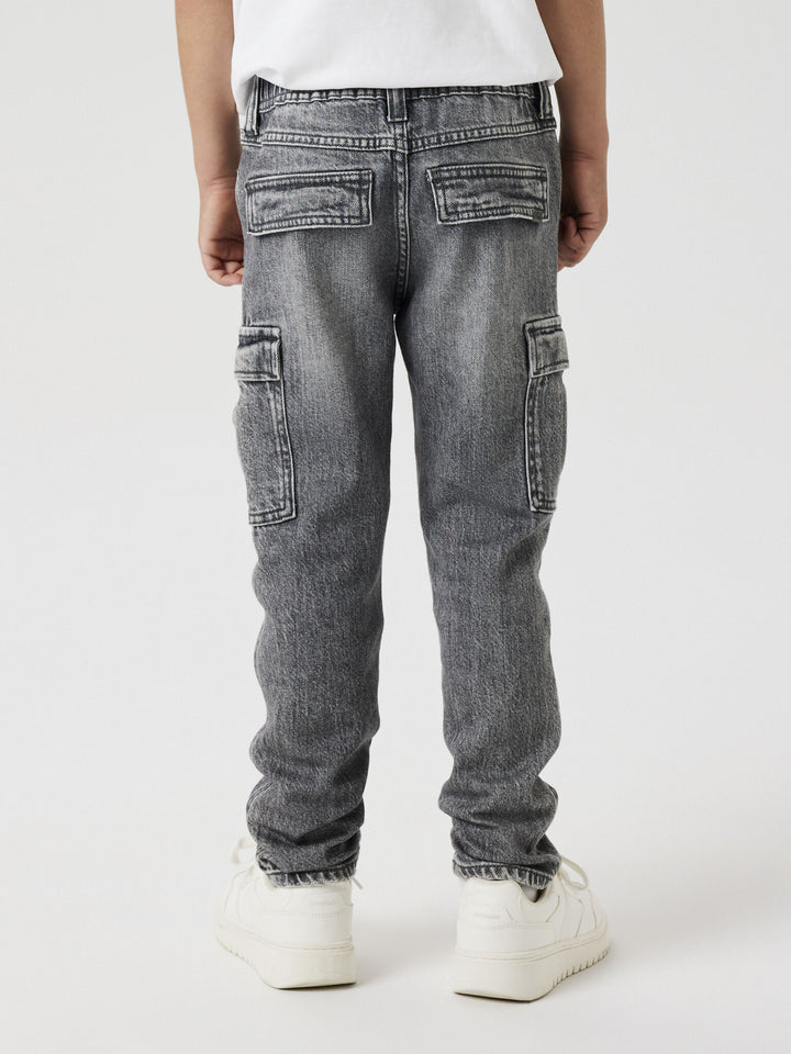 Kids spijkerbroek SILAS Medium Grey Denim Tapered Fit