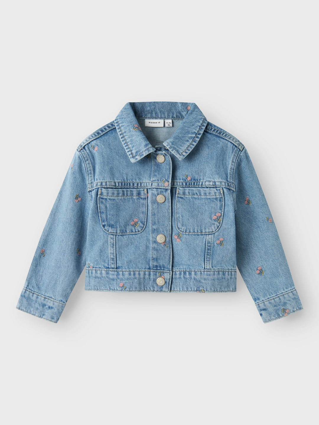 Mini spijkerjas PIPER Light Blue Denim