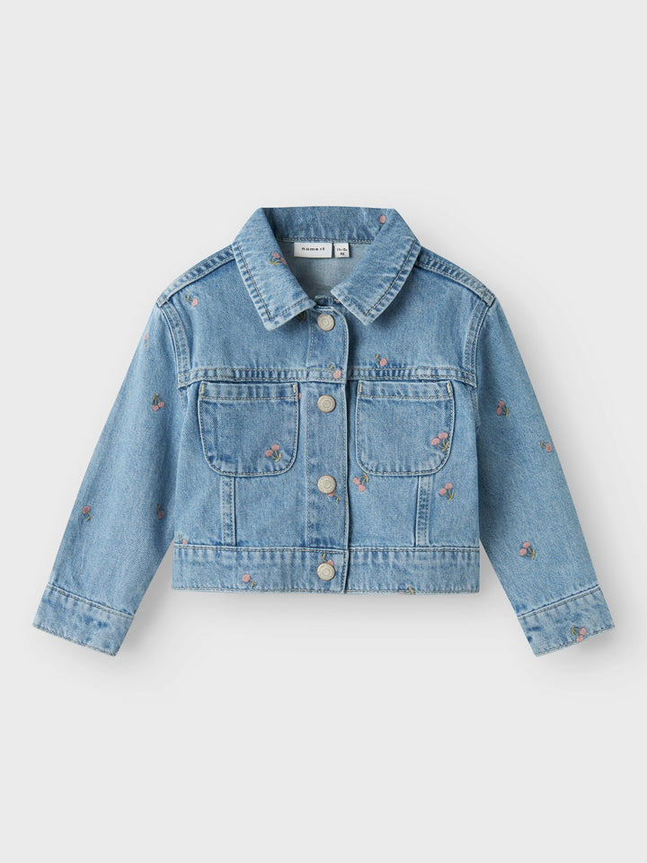 Mini spijkerjas PIPER Light Blue Denim