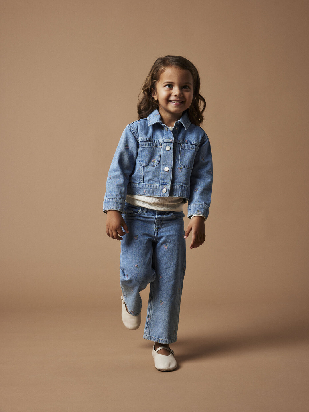 Mini spijkerjas PIPER Light Blue Denim
