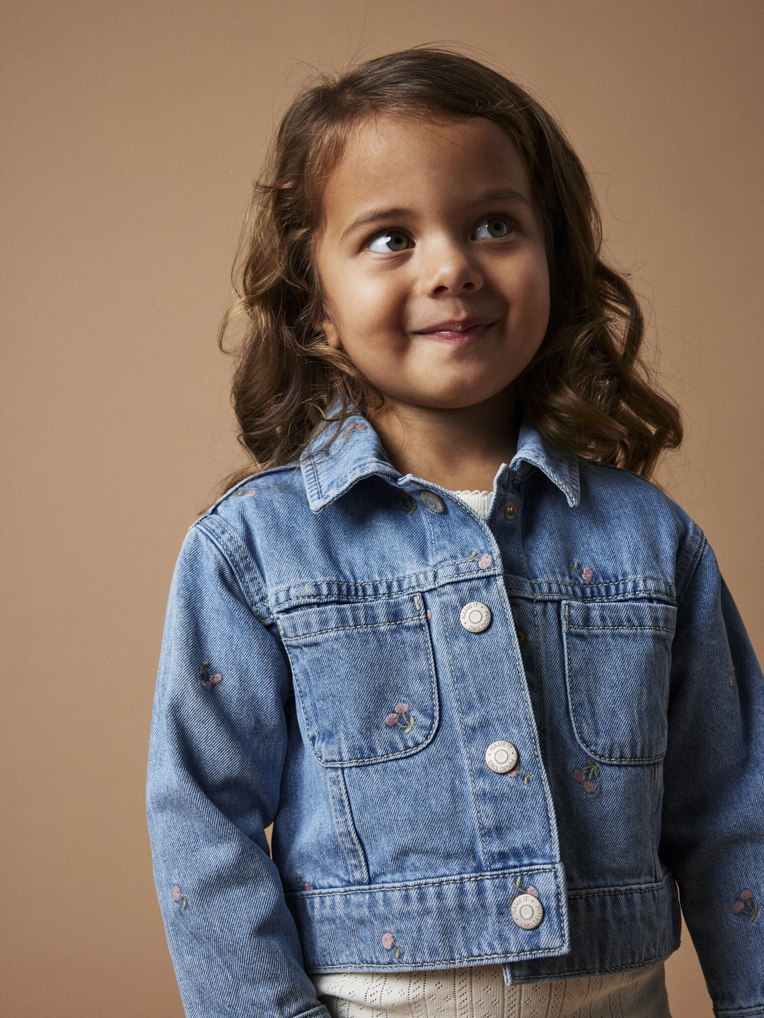 Mini spijkerjas PIPER Light Blue Denim