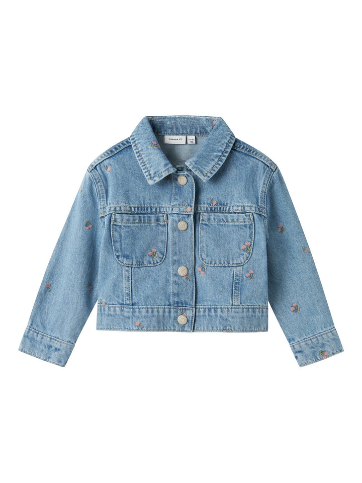 Mini spijkerjas PIPER Light Blue Denim