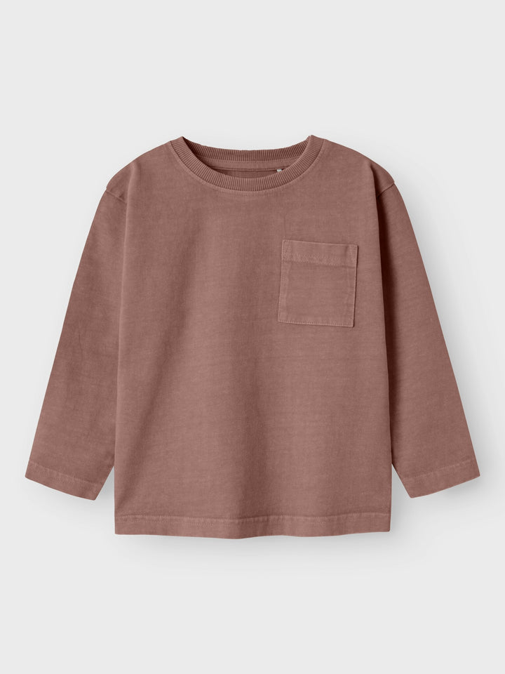 Mini Langarmshirt TALAU Burlwood Regular Fit