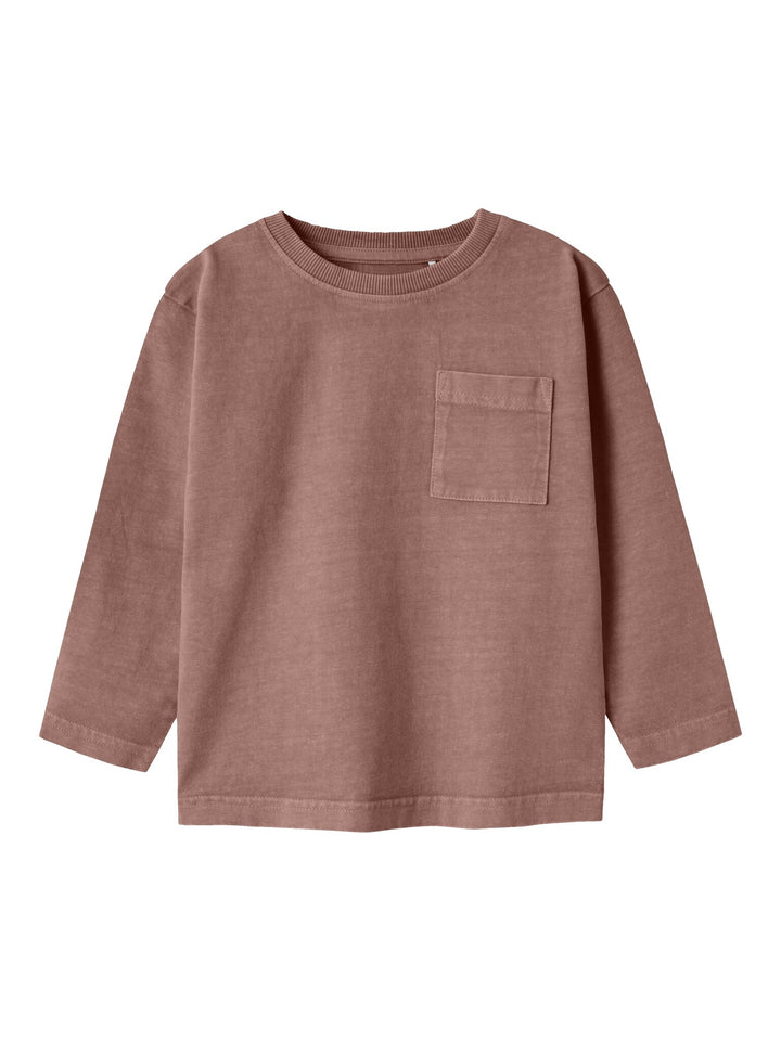 Mini Langarmshirt TALAU Burlwood Regular Fit