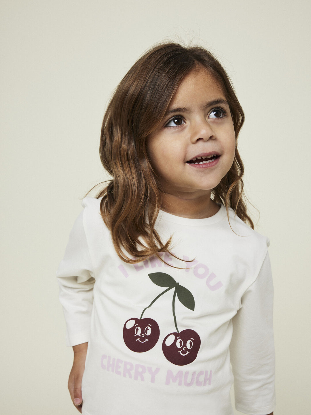 Mini longsleeve BERRIE Cloud Dancer Regular Fit