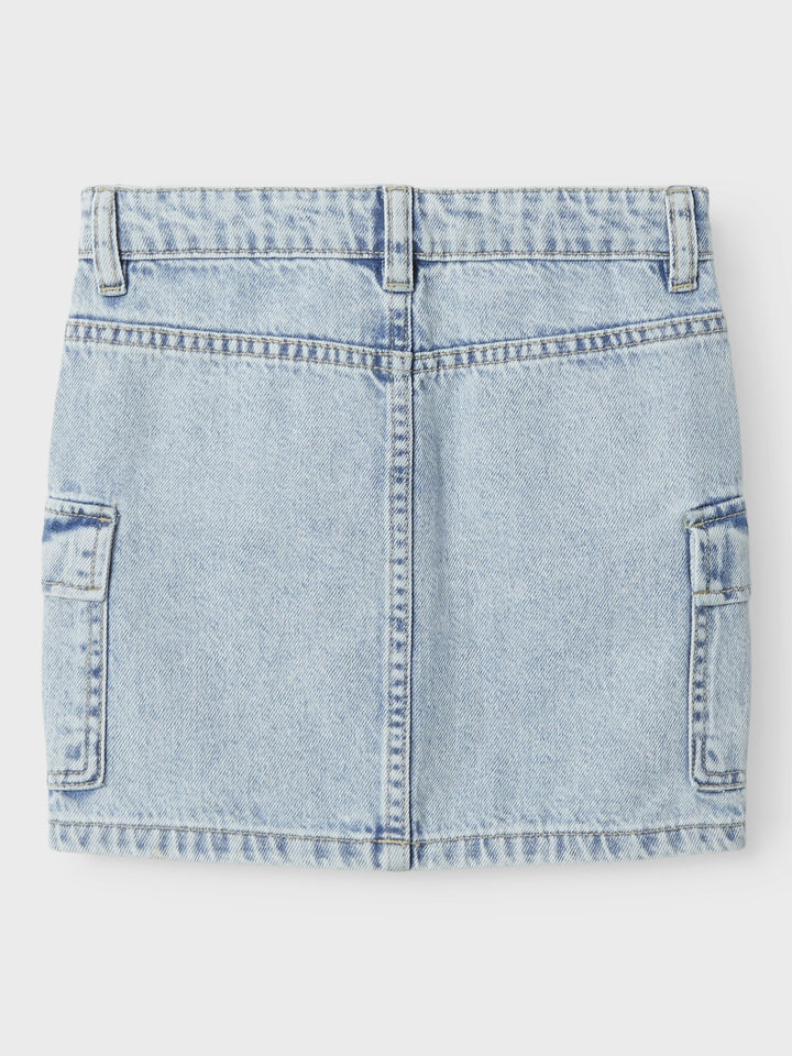 Kids rok MILLIE Light Blue Bleached Denim