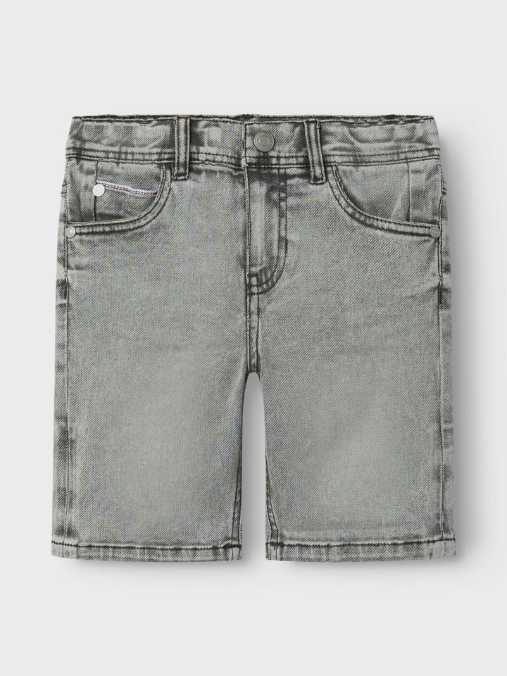 Kinder Shorts THEO Hellgrau Denim Xslim Fit