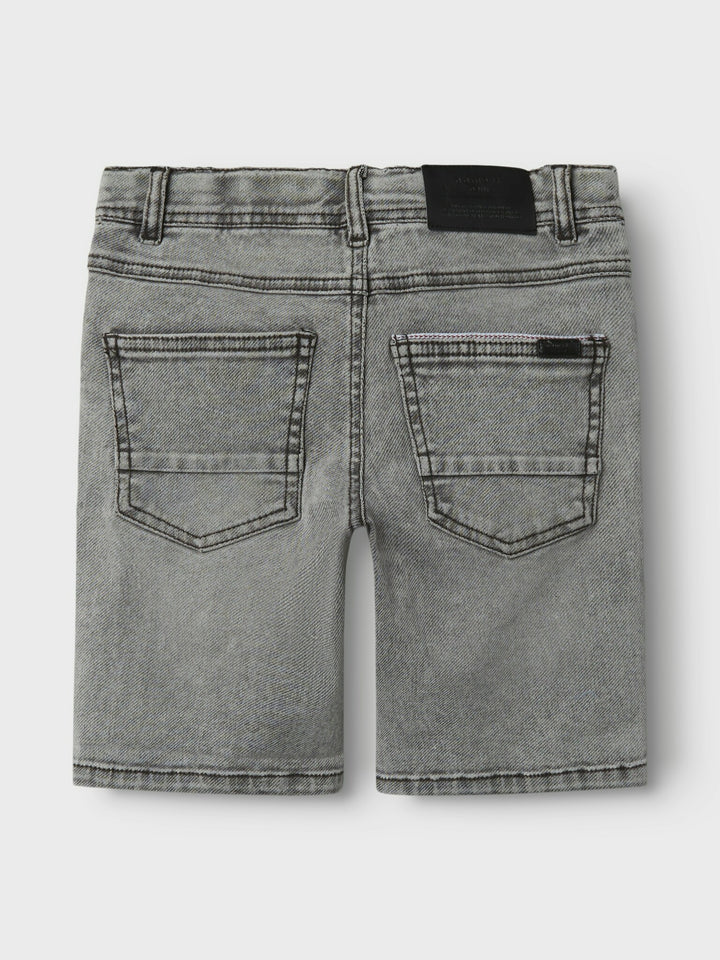 Kinder Shorts THEO Hellgrau Denim Xslim Fit