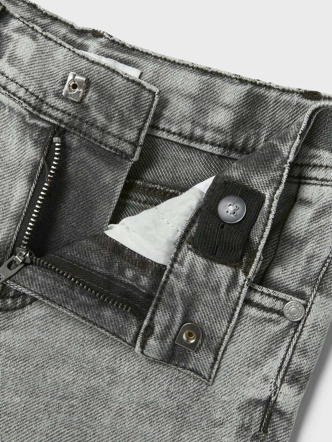 Kinder Shorts THEO Hellgrau Denim Xslim Fit
