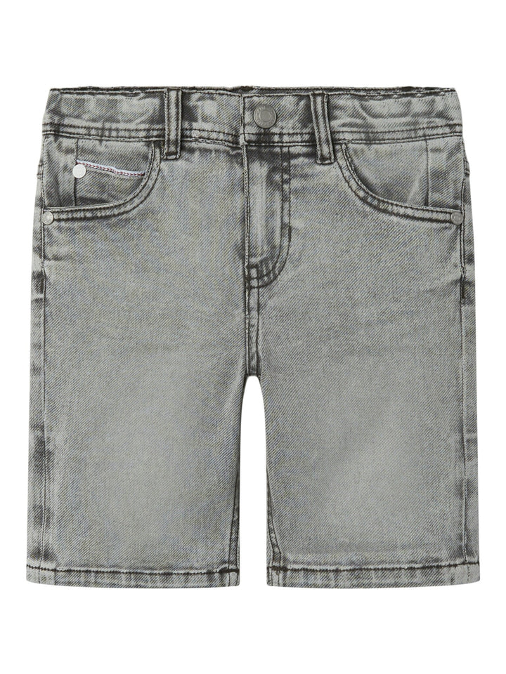 Kinder Shorts THEO Hellgrau Denim Xslim Fit