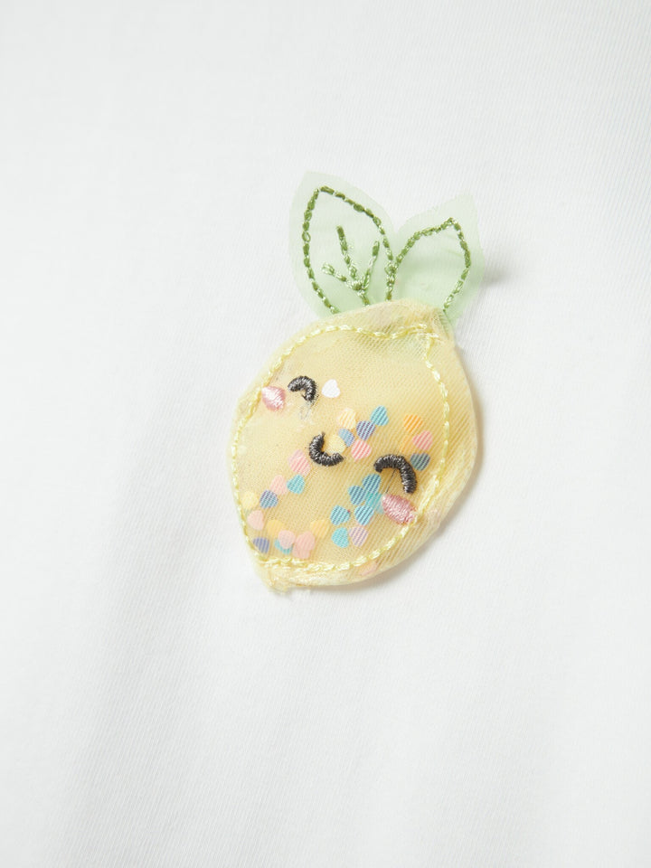 Mini T-Shirt FEDORAR Bright White Regular Fit