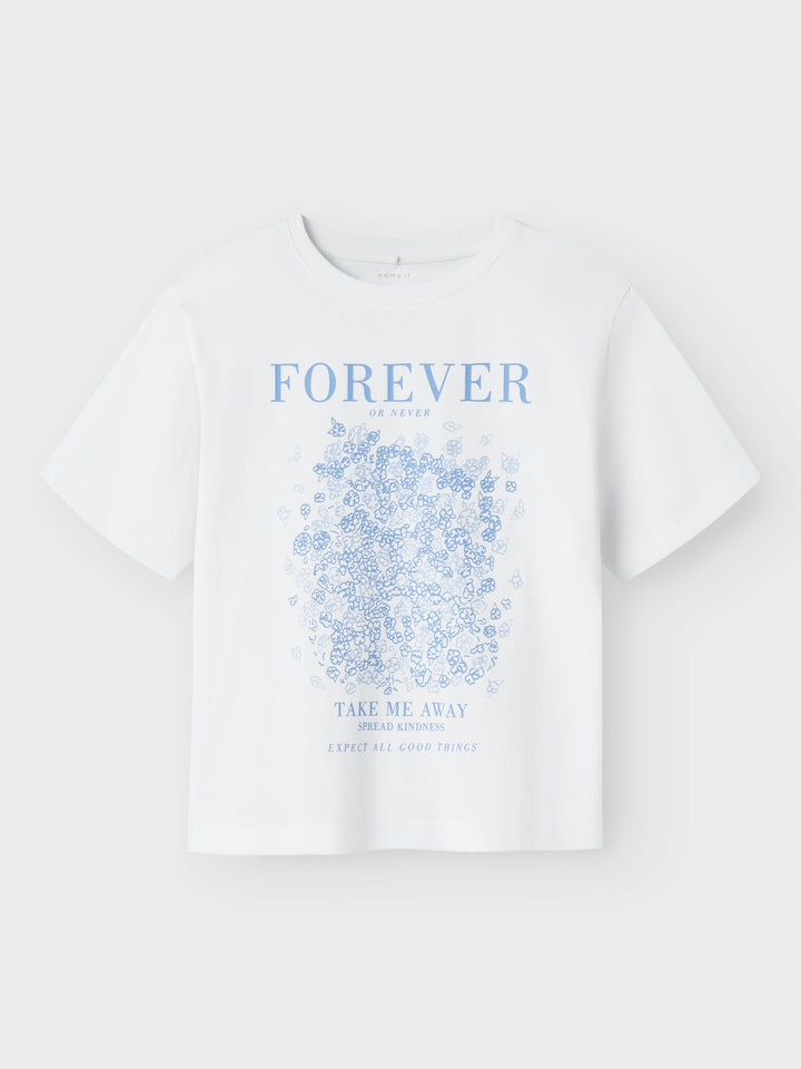 Kinder T-Shirt DASK Bright White Standard Fit