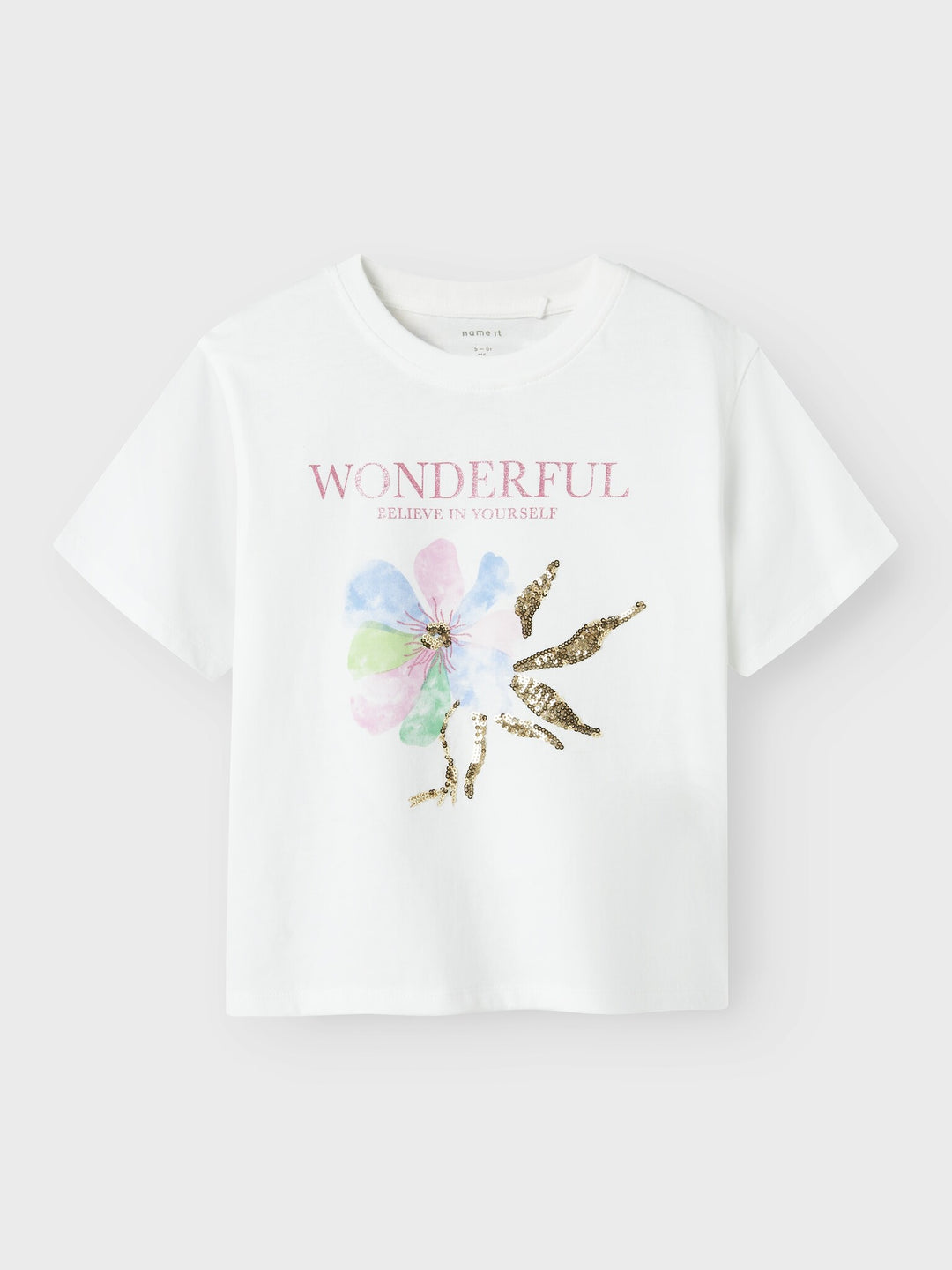 Kids T - shirt DUKKO Bright White Standard Fit