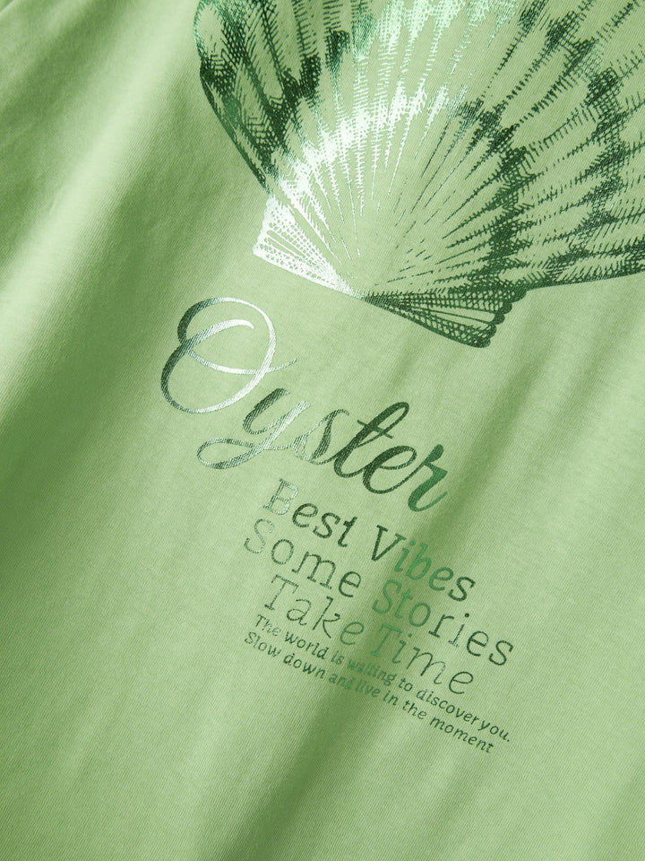 Kinder T-Shirt FLUTTI Arcadian Green Regular Fit