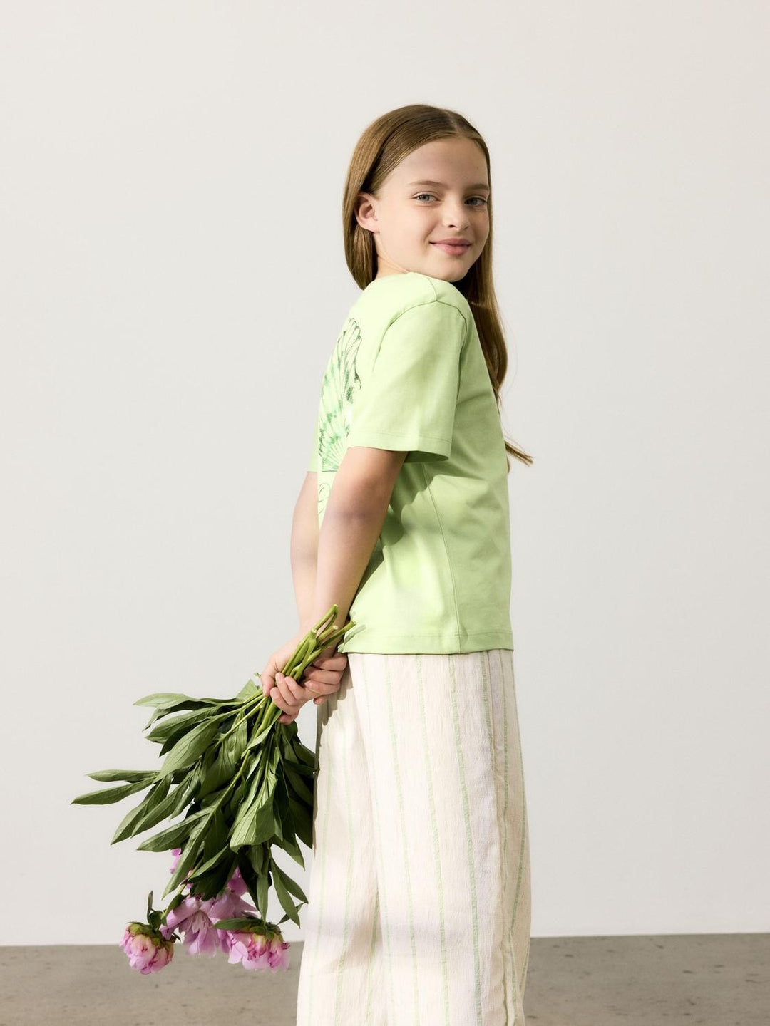 Kinder T-Shirt FLUTTI Arcadian Green Regular Fit