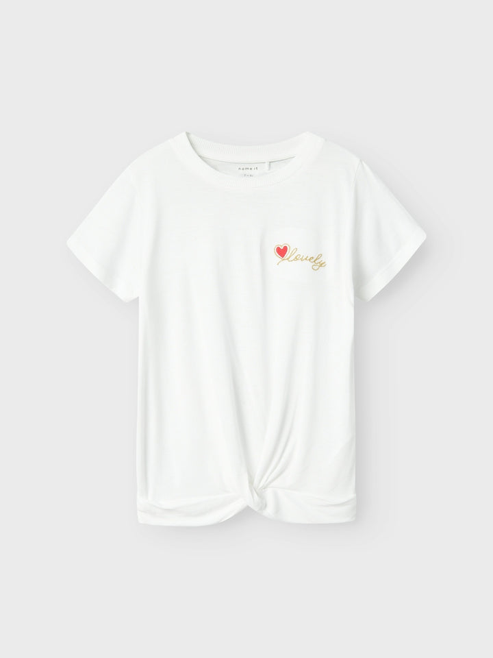 Kids T - shirt FASIM Bright White Standard Fit