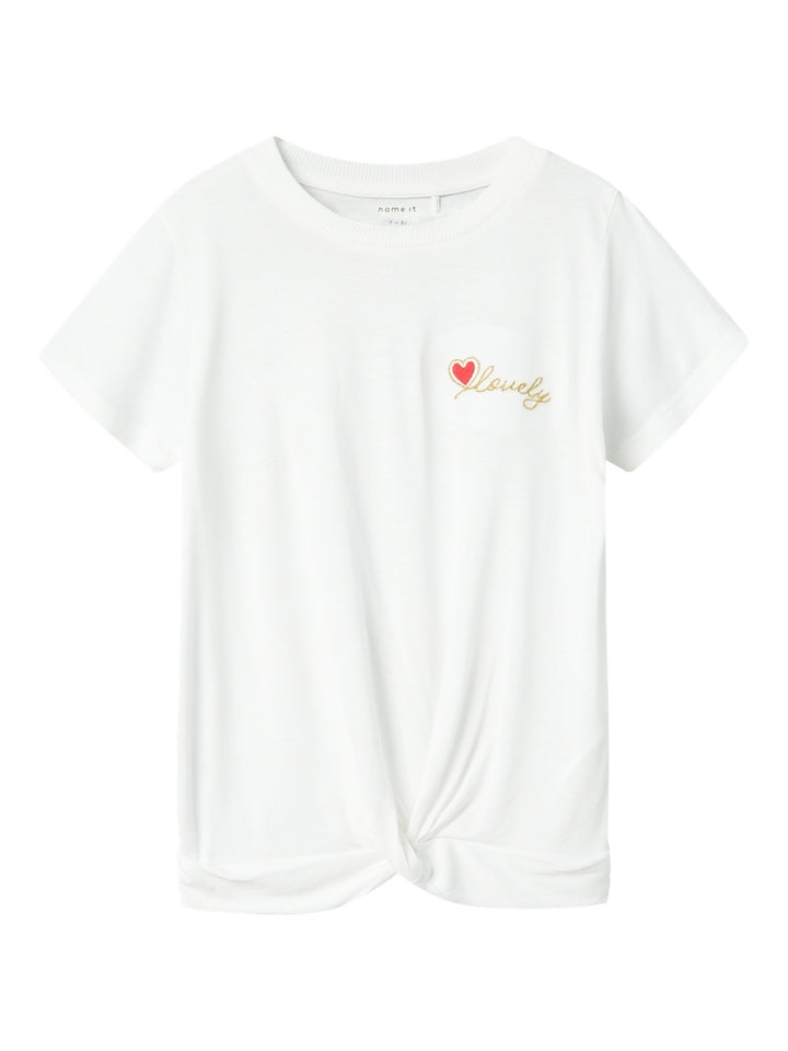 Kids T - shirt FASIM Bright White Standard Fit