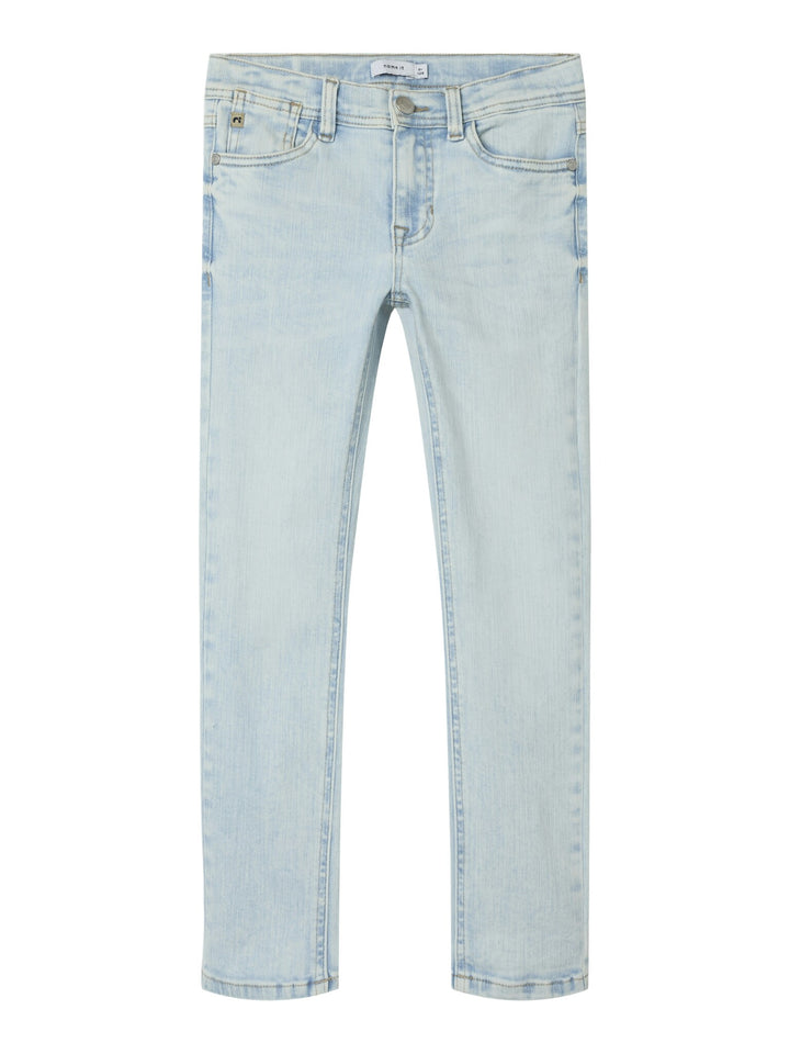 Kids spijkerbroek PETE Light Blue Bleached Denim Xslim Fit